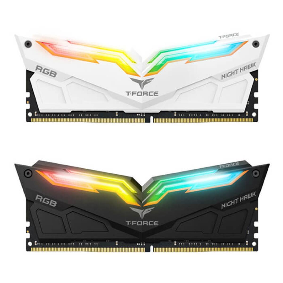 Team Night Hawk RGB  Night Hawk DDR4 - 3000MHz  8GBx2